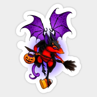 Trick or squeak Sticker